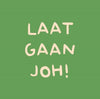 Tegeltje laat gaan joh 10,5x10,5x0,5cm