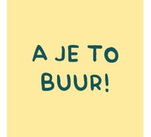 Tegeljte a je to buur 10,5x10,5x0,5cm
