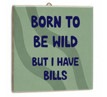 Tegetlje born to be wild wallet 10.5x10.5x0.5cm