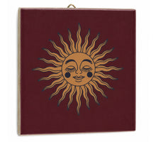 Solar tile 10.5x10.5x0.5cm