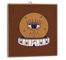 Tile eye 10.5x10.5x0.5cm