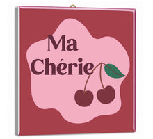 Tegeltje ma cherie - keramiek 10,5x10,5x0,5cm