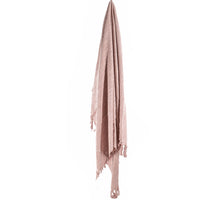 Plaid Cosy 130x160cm old pink