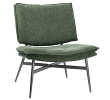 Fauteuil Pepijn in stof City groen 70x58x43cm