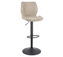 Barstoel Coco in stof teddy sand 58x46x43cm