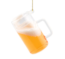 Kerstbal bierpul 5,6x4x7,3cm