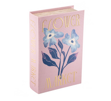 Opbergboek koffietafel market 27x18x7cm